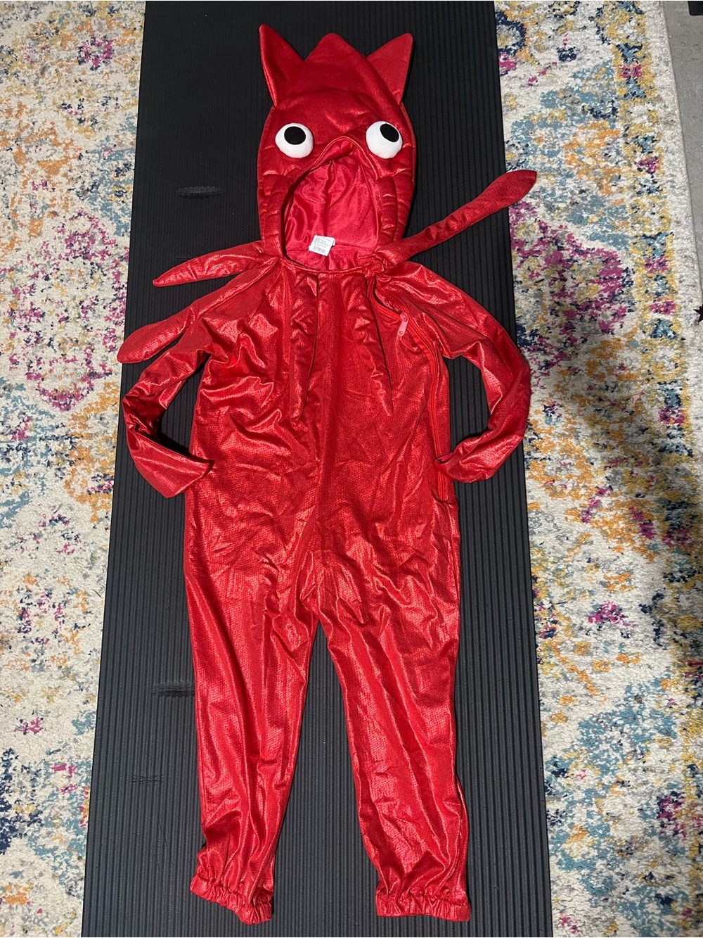 Target Red Squid Kids Halloween Costume with Hood